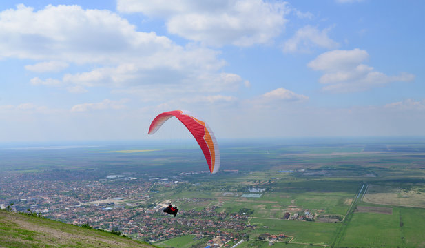 paraglide extreme sport
