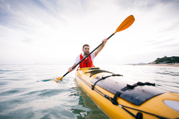 Sea kayaker