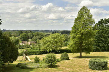 Aire de repos en toute tranquillité en pleine nature au domaine du château de Gaasbeek près de Bruxelles 