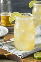 Refreshing Alcoholic Beer Margarita Beerita