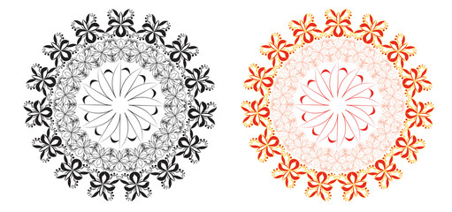 Round ornament