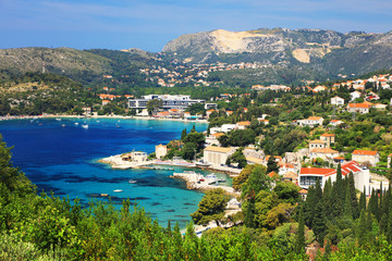 Obraz premium Wybrzeże Adriatyku w Chorwacji, Europie