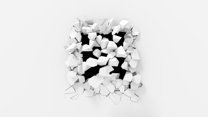 Popękana ściana © tomstockgraphics