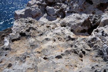 Klippen am Meer