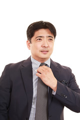 笑顔のビジネスマン
