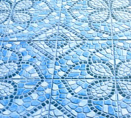 in oman abstract pavement in the old steet and colors