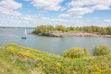 Kuninkaanportti Suomenlinna (Sveaborg) Kustaanmiekka Helsinki Finland

