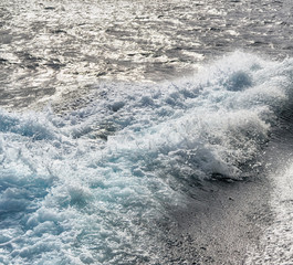 the pacific ocean clouds and lights