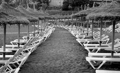 Obraz premium Beach chairs