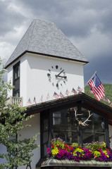 Vail Clock Tower in Summer