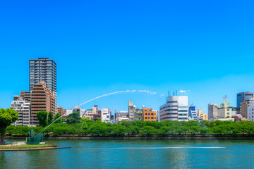 Fototapeta na wymiar 都市風景 日本 大阪