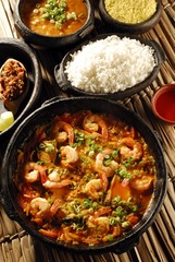 Moqueca Fish Stew with Shrimps