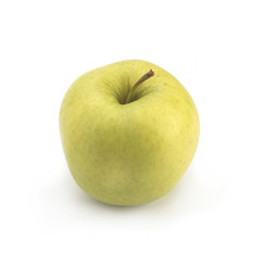 Apples on a white background