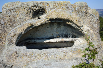 Ruins of Antique Thracian sanctuary Tatul, Kardzhali Region, Bulgaria