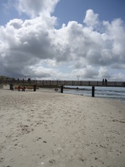 Ostseestrand Wolken