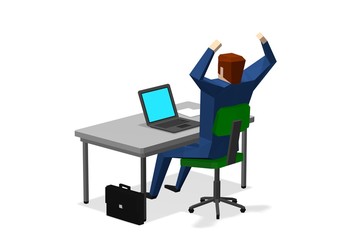 Successful businessman