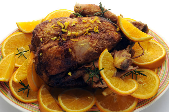 Gà với cam Chicken with orange Pollo con naranja all'arancio Hähnchen mit 有橙色的鸡
 Orangen Poulet à l'orange 