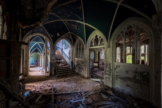 Abandoned castle Noisy