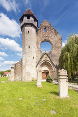 Fototapeta na wymiar Carta Fortified Church in Sibiu Romania 