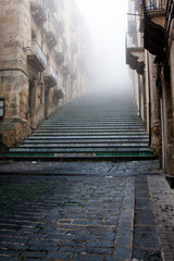 Italy Sicily  Caltagirone - Typical alley