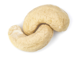 sweet dred fruits on white background
