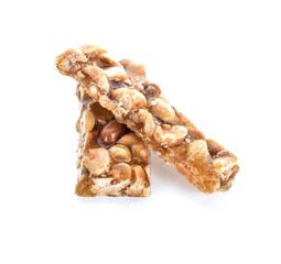 Peanut brittle crunchy sweet nut snack