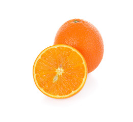 orange isolated on white background