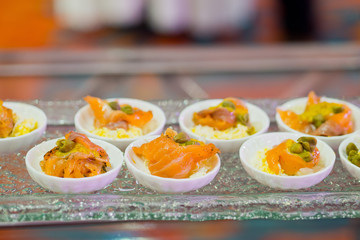 cocktail food catering dessert wedding