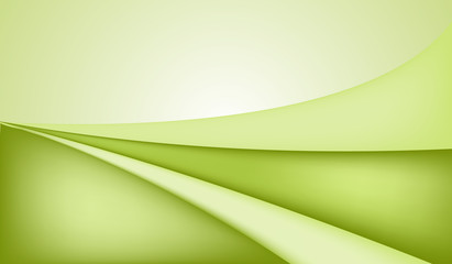 Beautiful  abstract white-green background