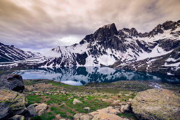 Kishenser Lake, Kashmir, India
