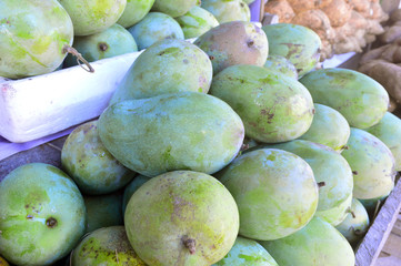 Fresh mango fruit ready for you to peel and eat