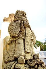 Fototapeta na wymiar beard the temple bangkok wat palaces