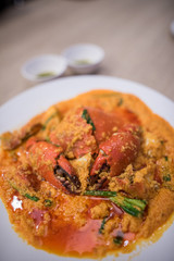 Sauteed Crab in Curry