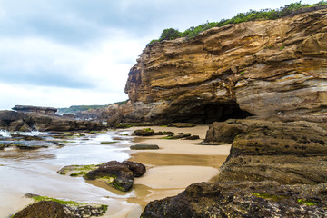 Cave on a Beach