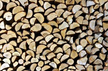 Stack of firewood