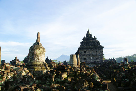 Plaosan Lor Temple, Central Java, Indonesia