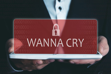 Wanna Cry ransomware attack.