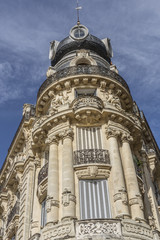 Obraz premium Historische Gebäude in Montpellier, Südfrankreich