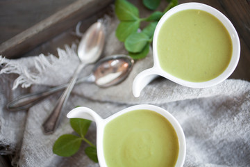 Pea soup