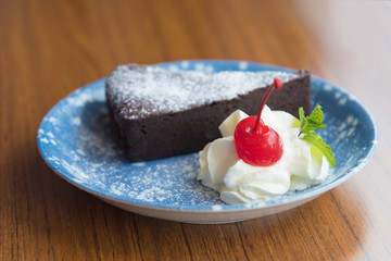 Chocolate cake without flour