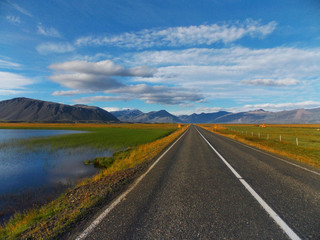 Fototapeta na wymiar on a way to south fjords