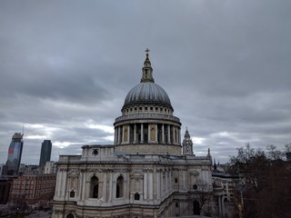 Fototapeta na wymiar View of St. Paul London, UK