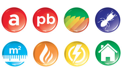 Ic&ocirc;nes Diagnostic Immobilier