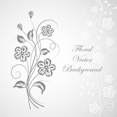 Beautiful floral background - 160166181