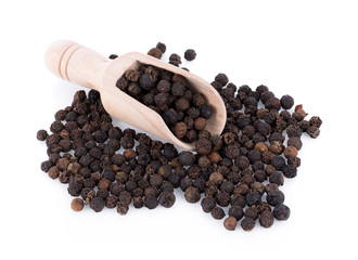 pepper corn on white background