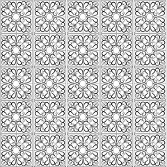 Pattern of contour curling lines