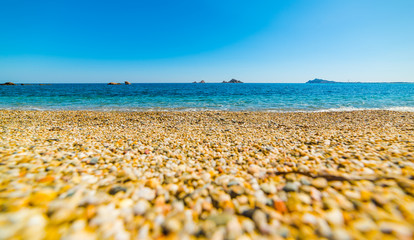 Pebbles in Santa Maria Navarrese shore