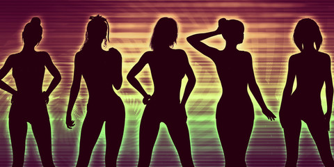 Young People in a Club