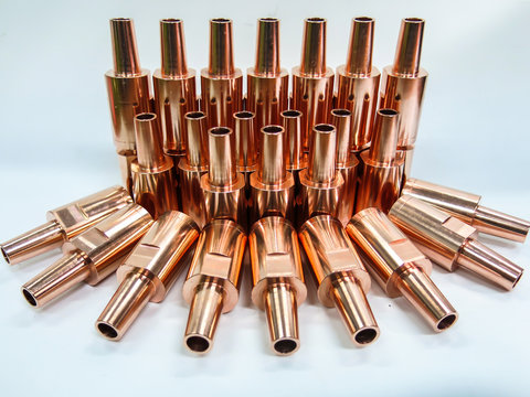 copper material metal raw product set