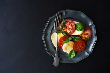 Mediterranean Italian Caprese salad
